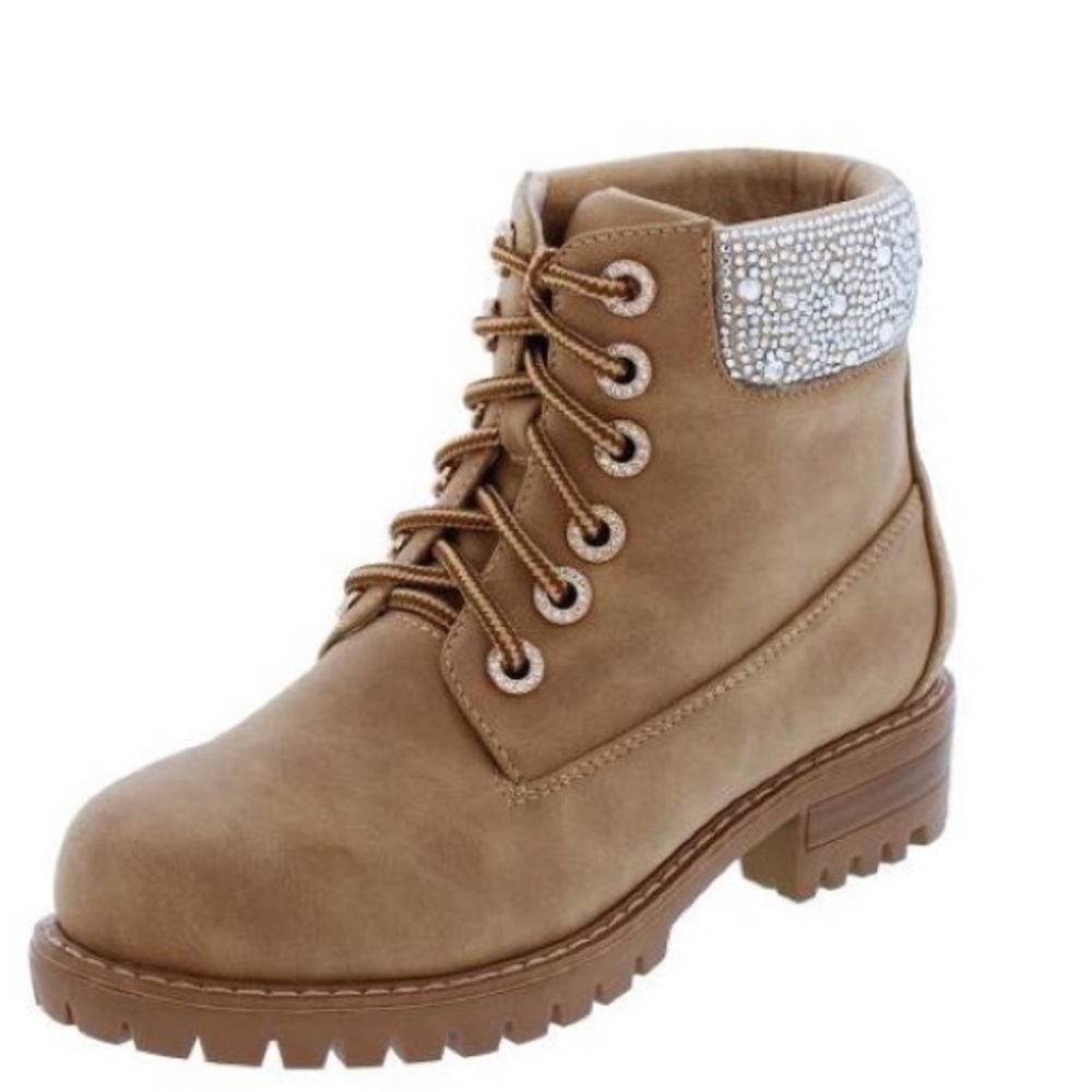 New tan booties
